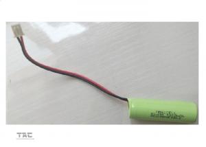 China 1.2V NiMH Battery Rechargeable 800mah With Connector for Toy , Nickel Metal Hydride Battery wholesale