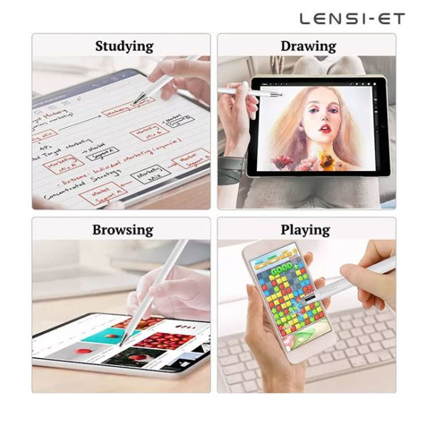 Touch Screen Smart Universal Stylus Pencil 2 In 1 Stylus Pen