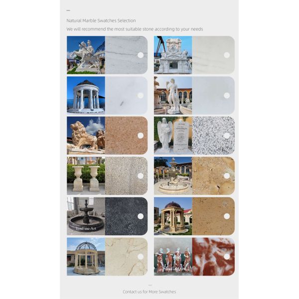 Park Decor Outdoor Marble Egg Sculpture