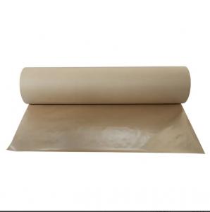 China Mix Wood Pulp PE Coated Kraft Paper Unpeelable Single Side Coating wholesale