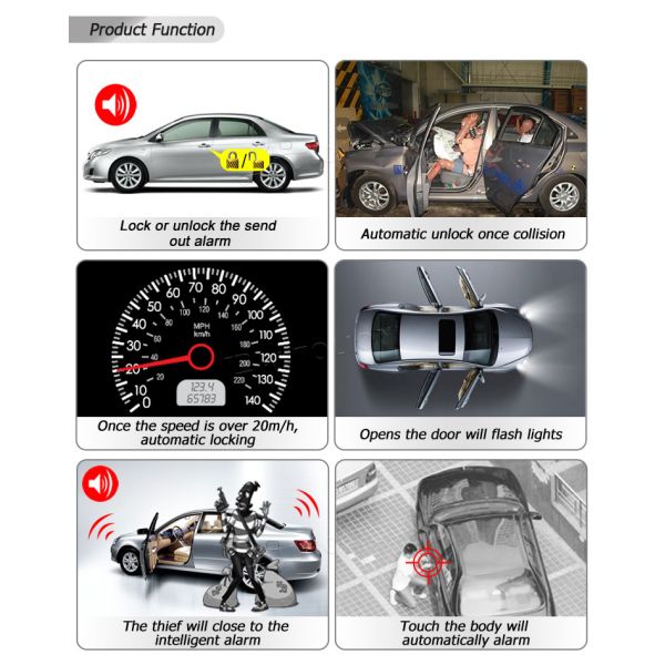 Canbus original upgrade car alarm system for Honda Civic CRV FIT