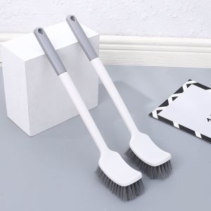 China Long Handle Kitchen Scrubber with Ergonomic Rubber Grip wholesale