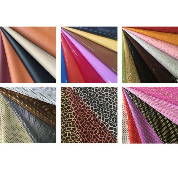 Sliver Gold PVC Leather Fabric Pretty Beautiful 12*118 Inch Glitter design