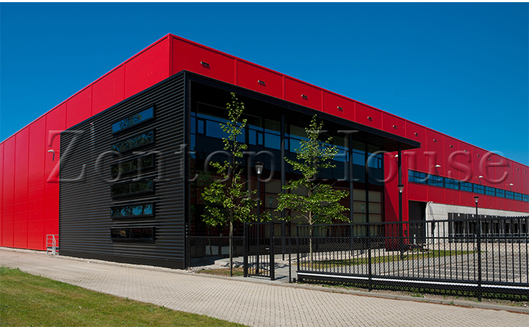 Prefabricated Steel Building Customized Structure Factory Workshop WarehouseOffice Hotel