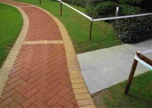 China Different Size Sintered Red Brick Pavers Driveway Solid For Garden Walkway on sale