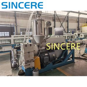 China Plastic Polyethylene HDPE PE Pipe Extruder Making Machine for Water Gas Supply wholesale