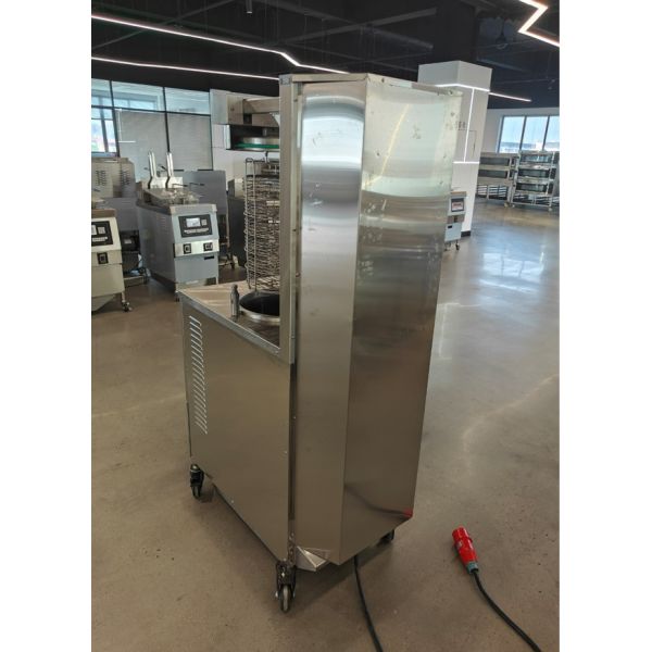 6HD Electric 12KW 380V 28L 6 Fry Tray Big Productivity Round Auto Lift Broaster Chicken Pressure Fryer