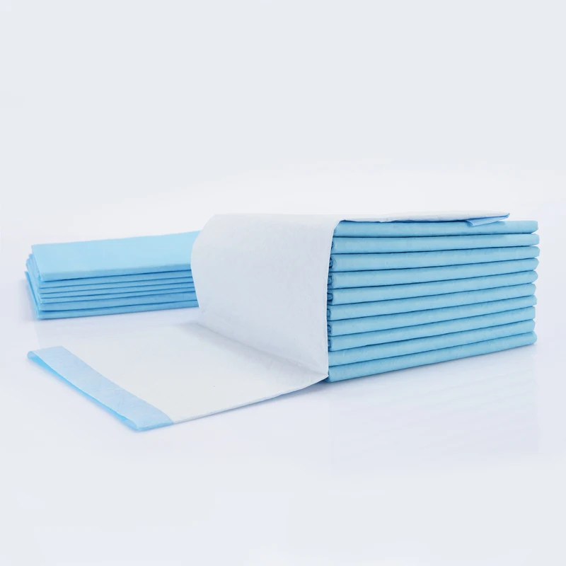 Manufacturer Organic Incontinence Non-woven Absorbent OEM Disposable Adult Hospital Nursing Underpad Bed Pad