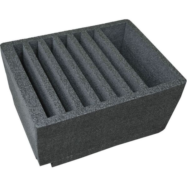 Black XPE Polystyrene Foam Tray Durable For Tool Box / Jewelry / Swatch