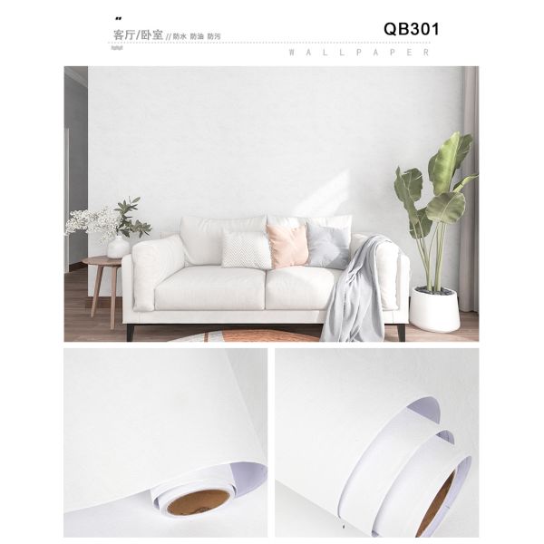 Blue Pink Cloth Fabric Wallpaper Waterproof Cloth Wallpaper For Wall