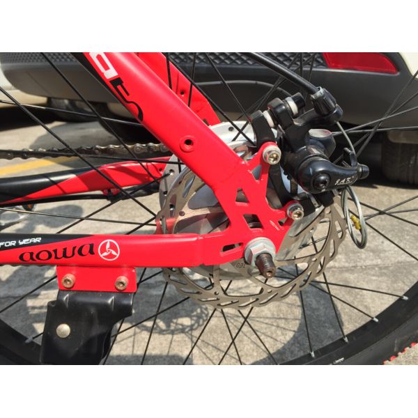 26'' Red Specialized Mountain Electric Bike / Electric MTB With Aluminum Alloy Frame