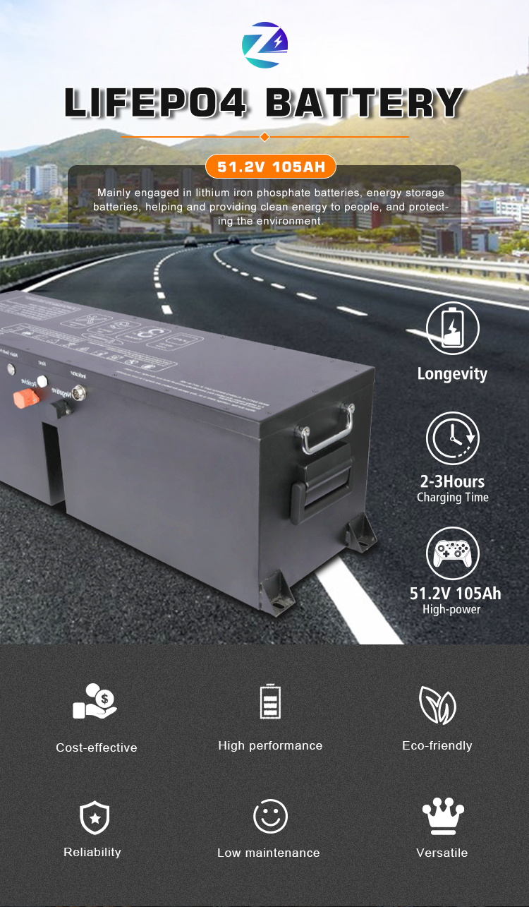 Golf Cart Lifepo4 Batteries 48V 150AH Club Car Golf Cart Battery 0