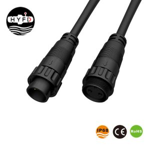 China 250V 3 Pin M21 Waterproof Power Cable Connector wholesale