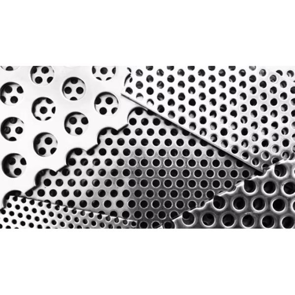 Punched Hole Metal Sheet 1.22x2.44m 1.2x2.4m For Screens