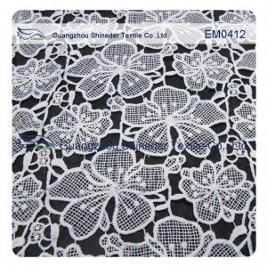 China Embroidery Lace Fabric for garment,ladies dress,wedding dress wholesale