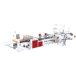 Soft Loop Handle Bag Making Machine 100pcs/Min