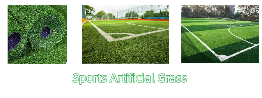 Outdoor Durable Artificial Grass For Football And Indoor Sports Artificial Turf