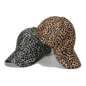 China 2022 Hot Stamping Leopard Print Baseball Hat Curved Brim Casual All-match Baseball Cap For Women wholesale