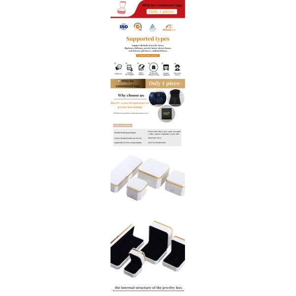 Handmade Hanhong Octagonal Jewelry Packaging Box for Luxury Bracelets and Necklaces