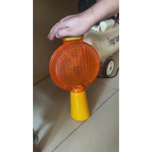 China 360g Security Solar Traffic Warning Light Red Yellow 41*39*41cm wholesale