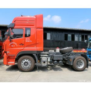 Commercial CNG Semi Truck Trailer Diesel 315hp 18T Euro 4 Standard