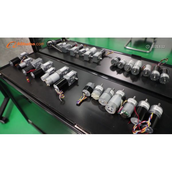 5840-3650 40rpm BLDC Brushless DC Gear Motor High Torque Silent For Curtain Machine