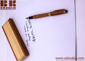 China wooden pen with box custom engraving printing logo advertising promotional gift 145cm*11cm on sale
