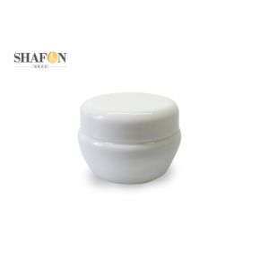 Smooth Surface Plastic Cosmetic Containers , Skin Care 5g Small Plastic Jars