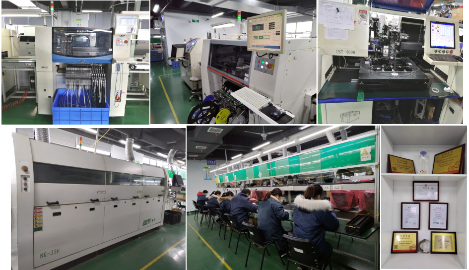 2OZ Copper PCB Assembly Immersion Gold for High Power Protection ROHS