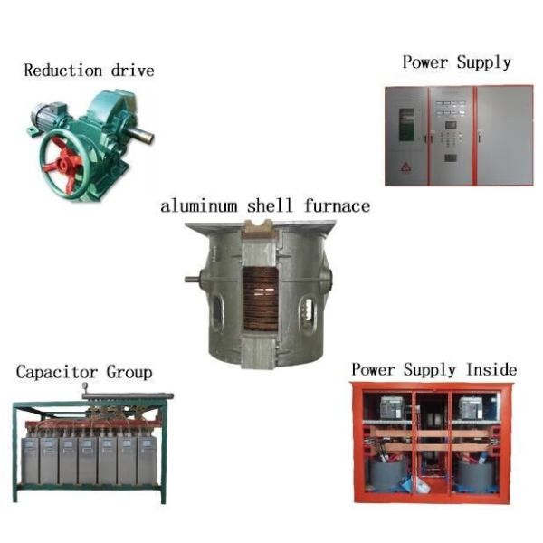0.5 Ton 6 Pulse Metallurgy Machine Iron Melting Furnace manufacturer