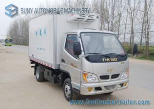 China CNG & Gasoline Refrigerated van Truck 78 HP / 88 HP 3 ton 4x2 wholesale