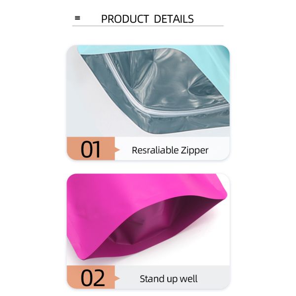 Matte Resealable CPP Coffee Bean Bags With Valve Smell Proof Stand Up Barrier Pouches