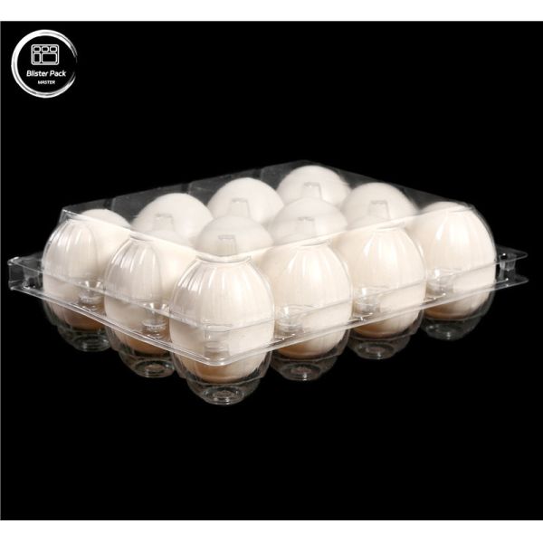 Eco Friendly 30 Pack Plastic Egg Holders Durable Chicken Egg Trays for Fresh Farm Produce