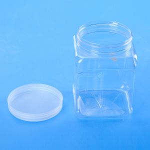 1800ml Dry Food 120mm Wide Mouth Plastic Screw Cap Jars
