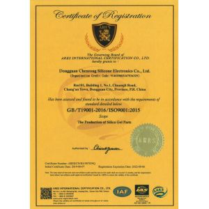 Dongguan Libo Silicone Electronics Co., Ltd. Certifications