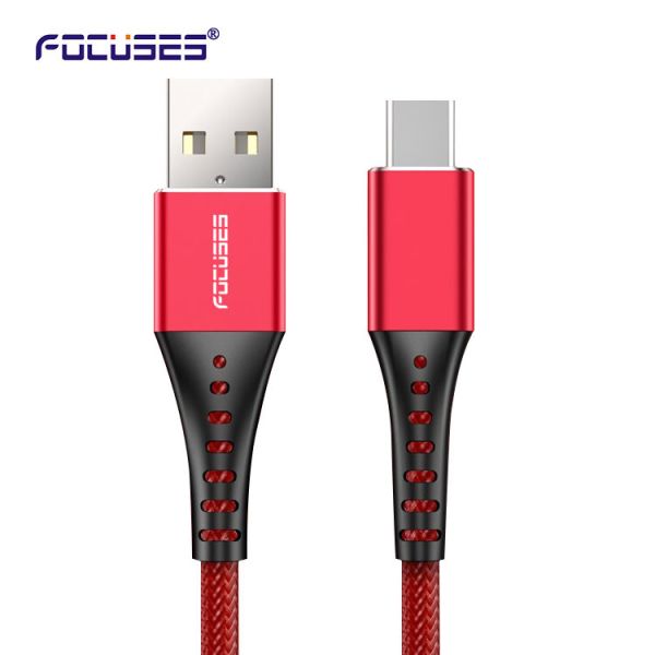 Focuses 60W Fast Charging Data Cable ROHS 3 Foot USB C Cable