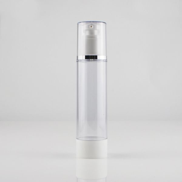 No Spill 80ml 120ml Plastic Airless Pump Bottles For Thick Cream