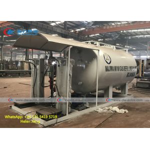 China 5T Mobile LPG Gas filling Station 10000L With 2 Sets Pumps And Motors on sale