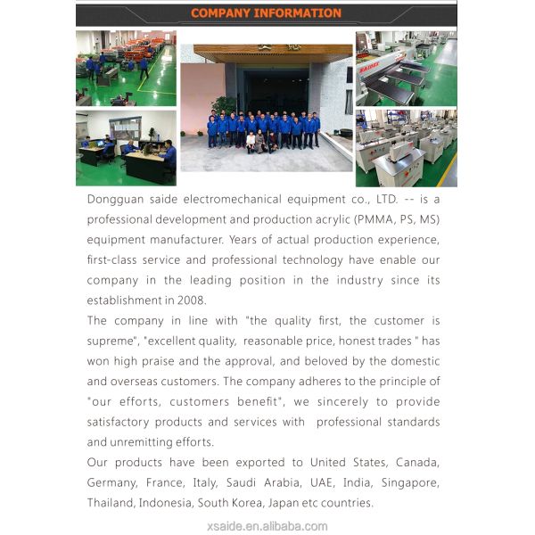 Acrylic Bevel 44.8 Degree For Display Bonding Box