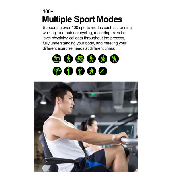 Health Monitor Women's Bluetooth Watch Amoled Calling Smartwatch For Android IOS