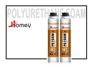China Flame Reartant PU Foam Insulation / Expanding Polyurethane Glue 600g-900g on sale