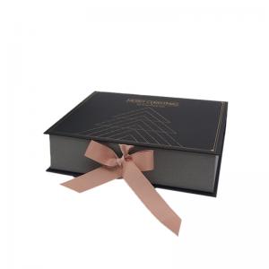 China Magnetic Gift Packing Boxes Custom Cardboard Paper Packaging With Ribbon wholesale