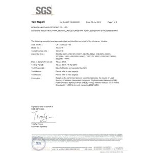 Guangdong Uchi Electronics Co.,Ltd Certifications