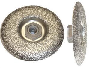 China Vacuum Brazed Diamond Grinding Disc , Continuous Diamond Cup Wheel wholesale