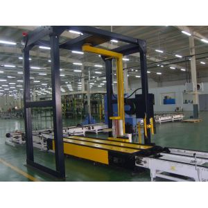 Adjustable Automatic Stretch Wrap Machine With Hydraulic Jack OEM