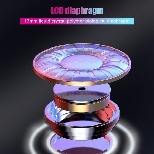 Cracked Colorful True Wireless Stereo Earphones In Ear BT5.0 for Smartphone