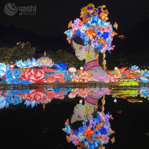 China Flower Fairy Chinese Traditional Lantern for Festival Exhibition wholesale