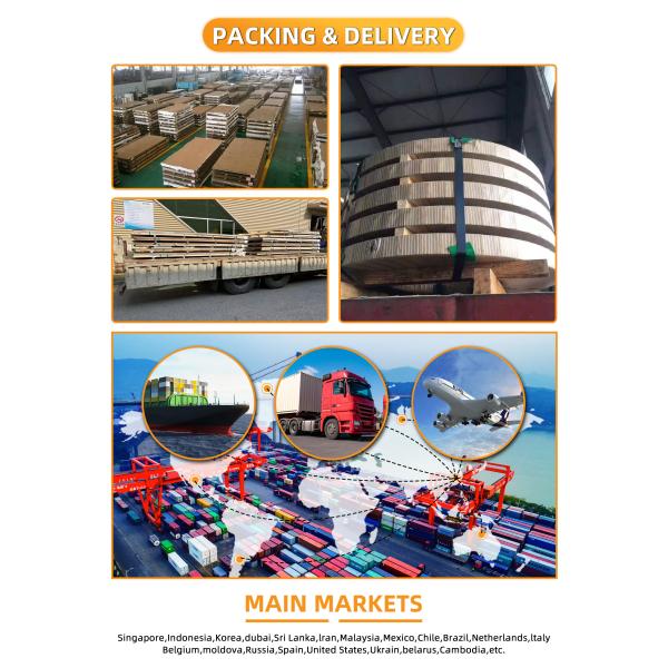 BA 201 Stainless Steel Sheet Plate 0.2mm 304 304L 316 409 410 904L SS400