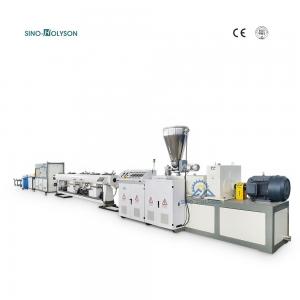 China 42 Rpm PVC Pipe Manufacturing Machine 380V 50HZ 3 Phase on sale