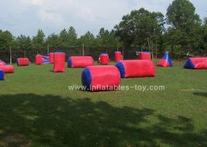 China Custom Size Inflatable Sports Games Red Color Airball Field Paint Ball For Kids on sale